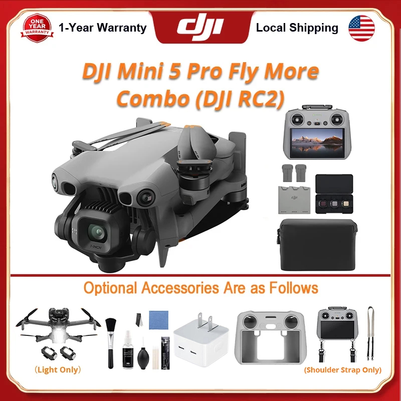 Drone Kit Build Yourself - ชุดโดรน DJI Mini 5 Pro Fly