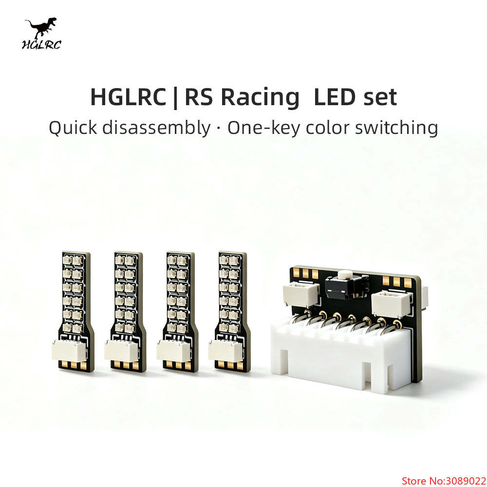 Drone Kit Plug And Play - HGLRC RS Racing LED ชุดไฟ LED