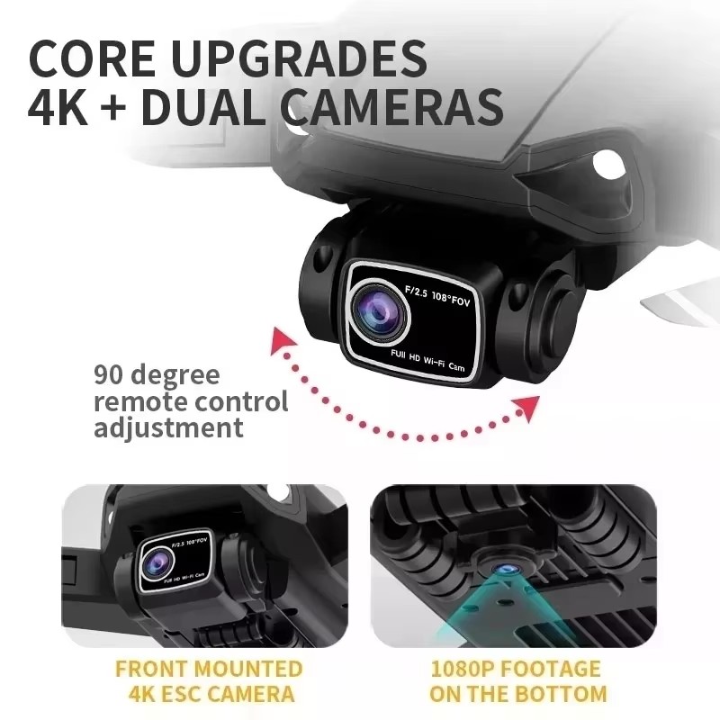 L900โดรน4K แบบมืออาชีพพร้อมกล้ - Drone Kit Vtol บทวิจารณ์และราคา